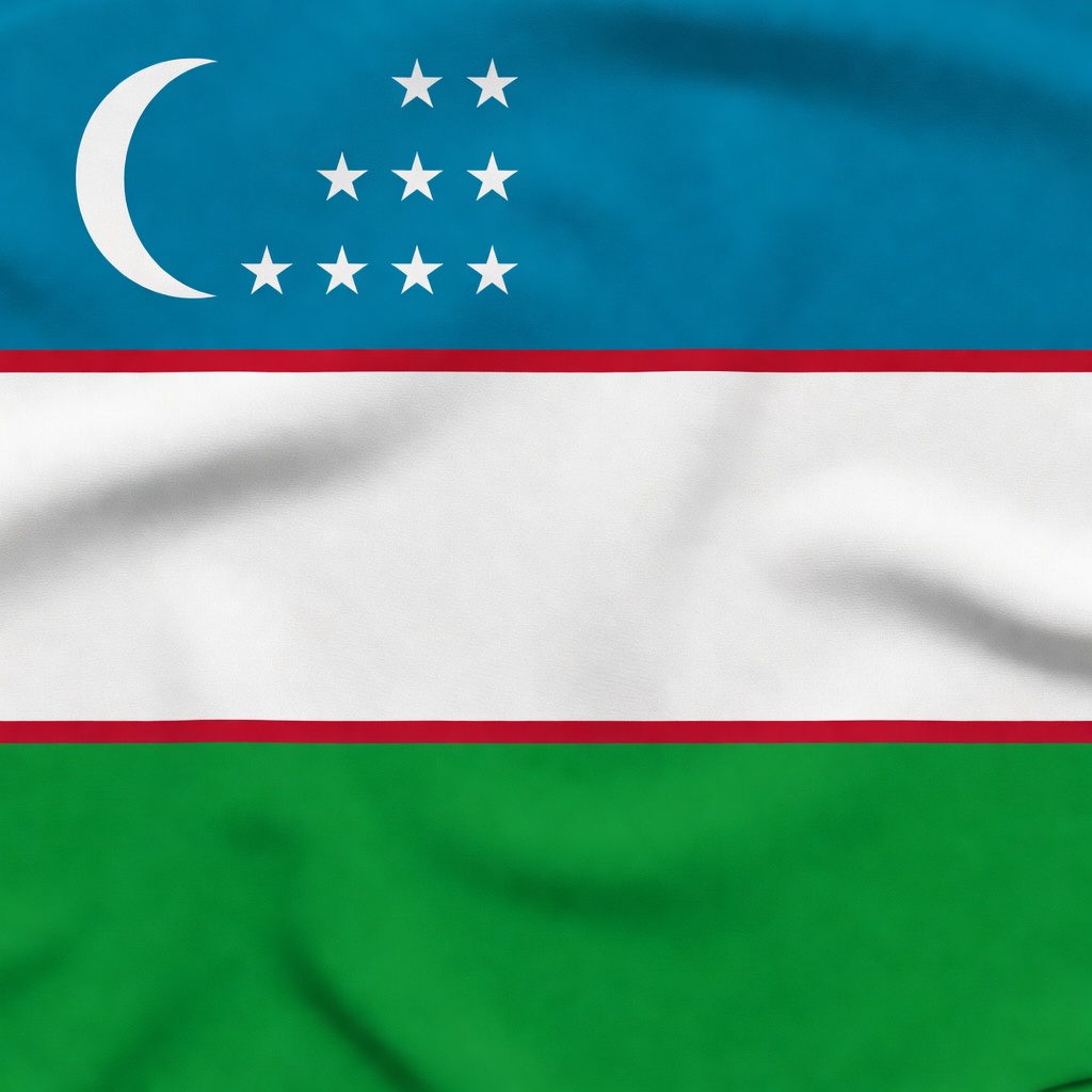 Flag of Uzbekistan